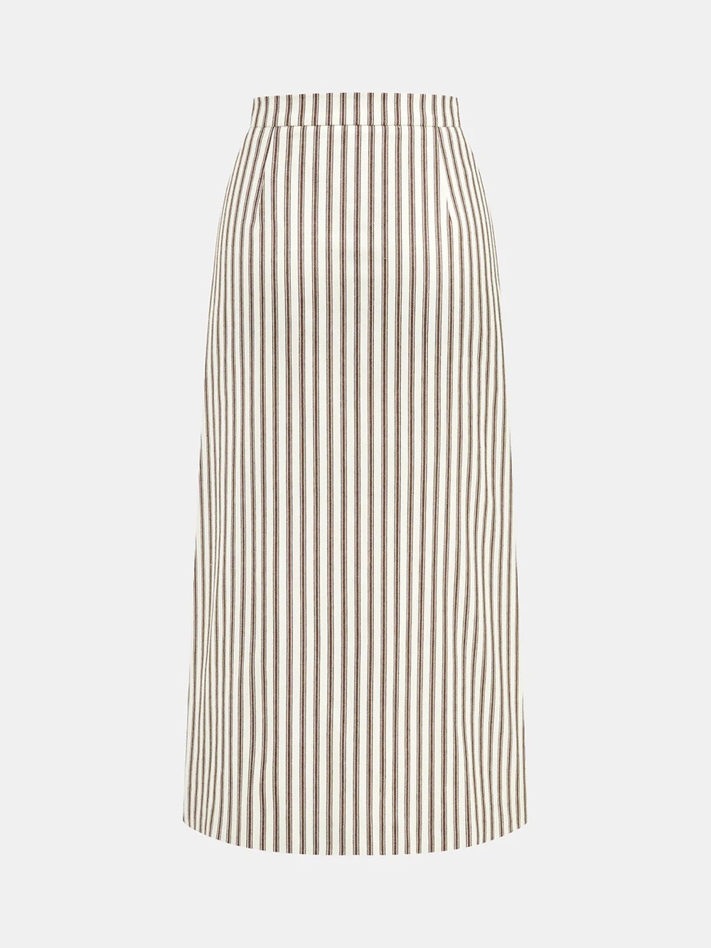 NWT Cotton Striped Sleeveless Top & Midi Skirt Set - Picture 6 of 8